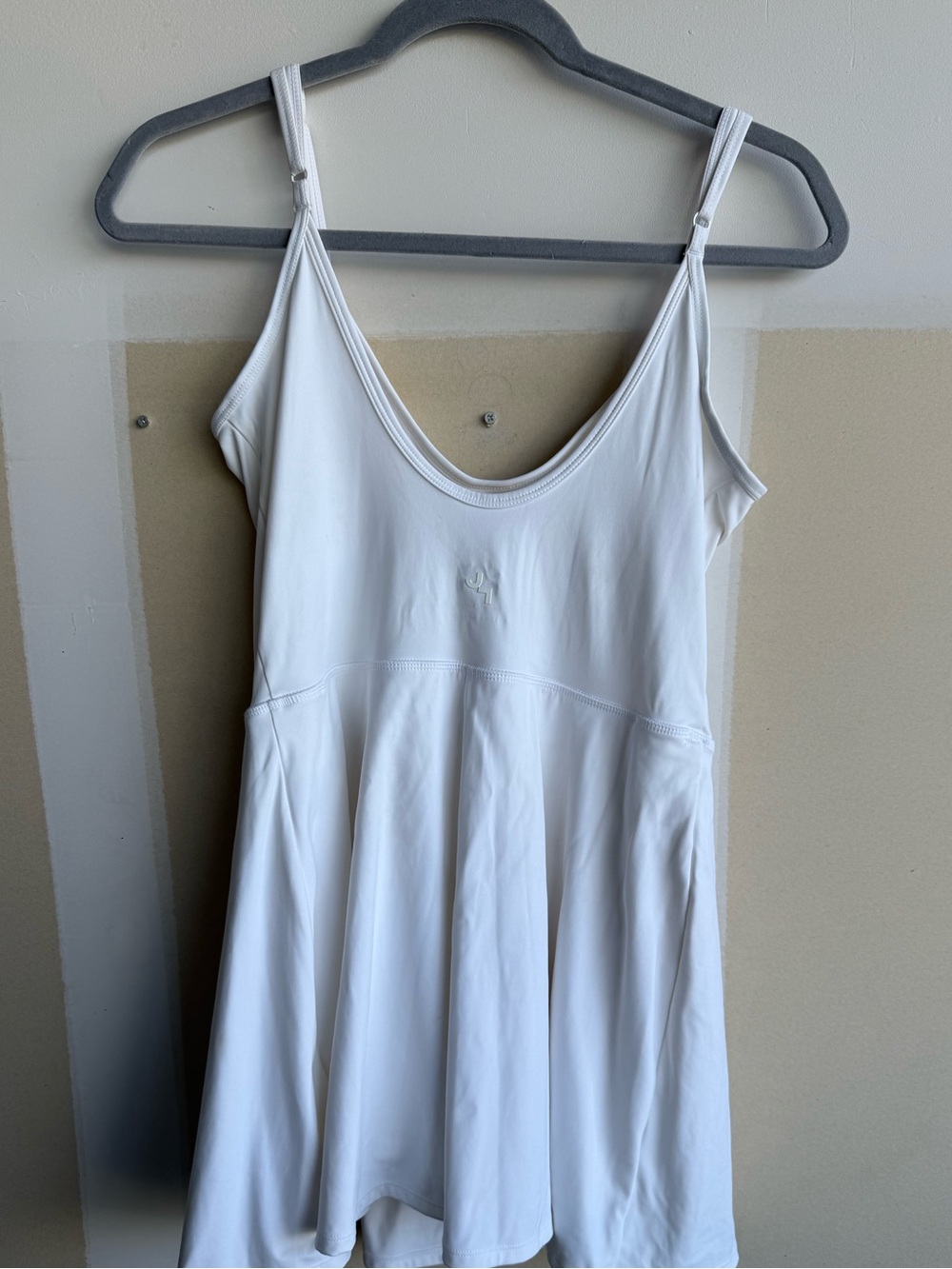 JoyLab White Scoop Neck Active Dress - Picture 3 of 5